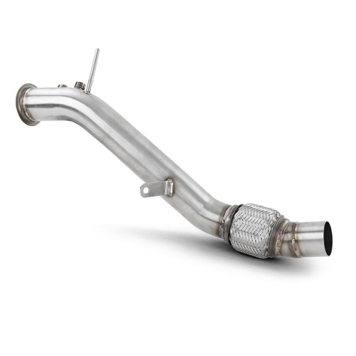 Rennsport edelstahl downpipe - edelstahl,