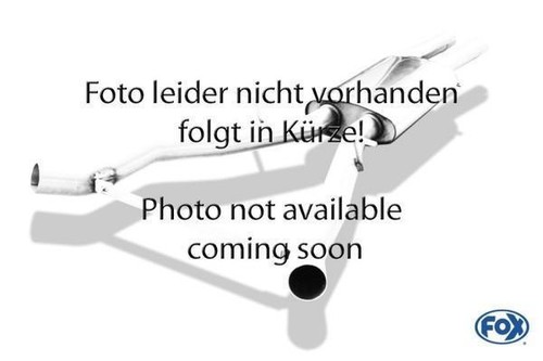 Fox sportauspuff edelstahl - fox,