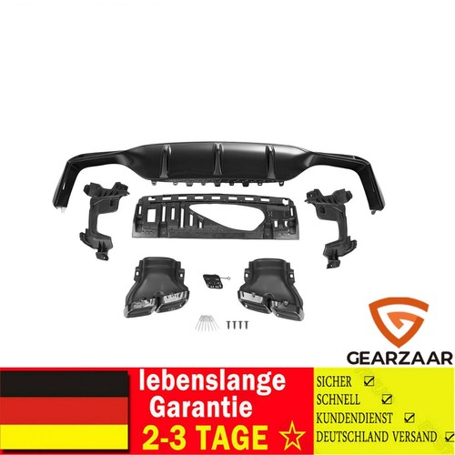 Exhaust trims bumper diffuser - bumper,