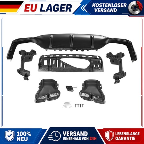 Rear diffuser bumper - rear,