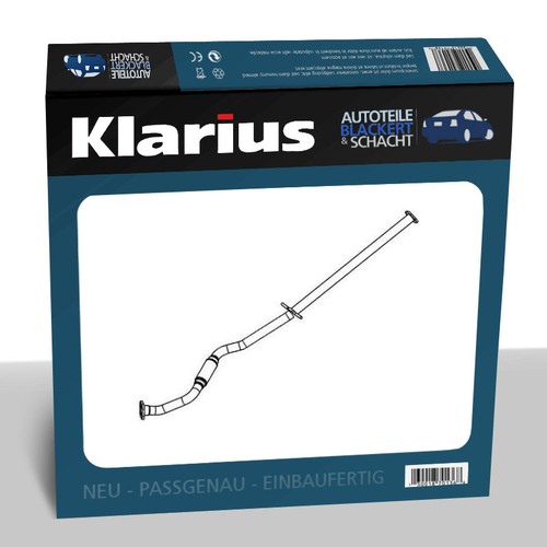 Klarius auspuff abgasrohr - klarius,