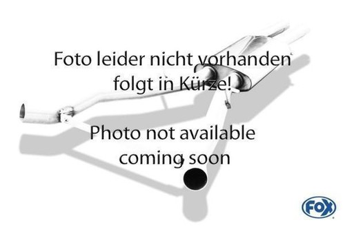Fox sportauspuff edelstahl - sportauspuff,