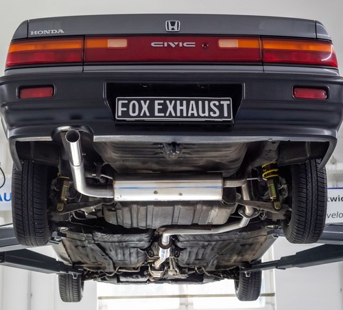 Fox vor und endschalldämpfer - und,